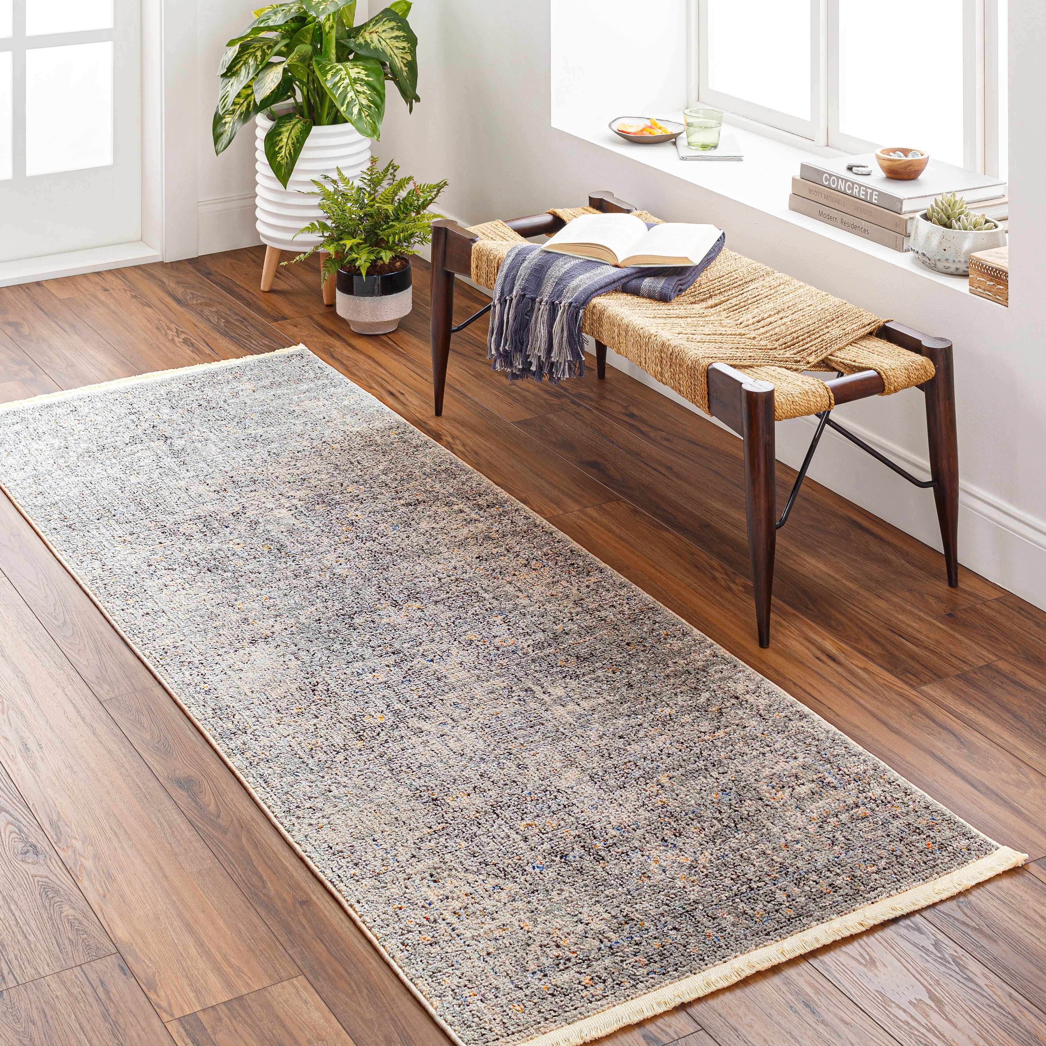 Akio Gray Runner Rug - Clearance