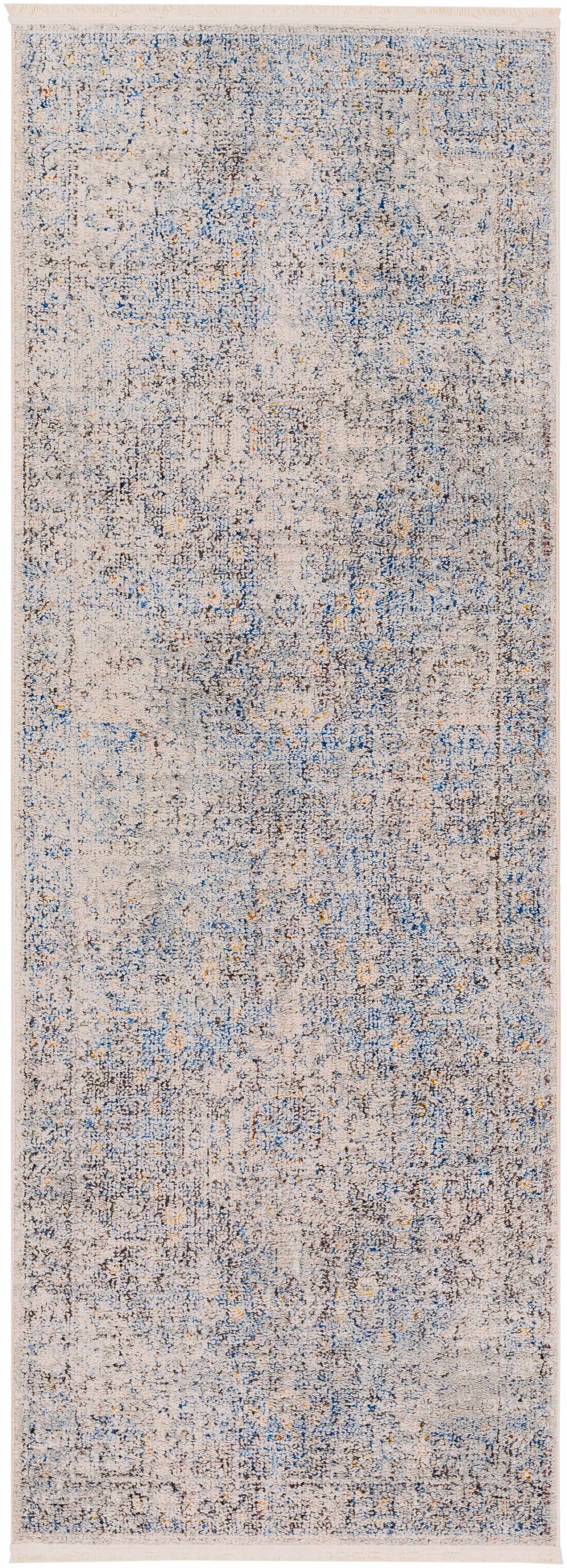 Akio Blue Runner Rug - Clearance