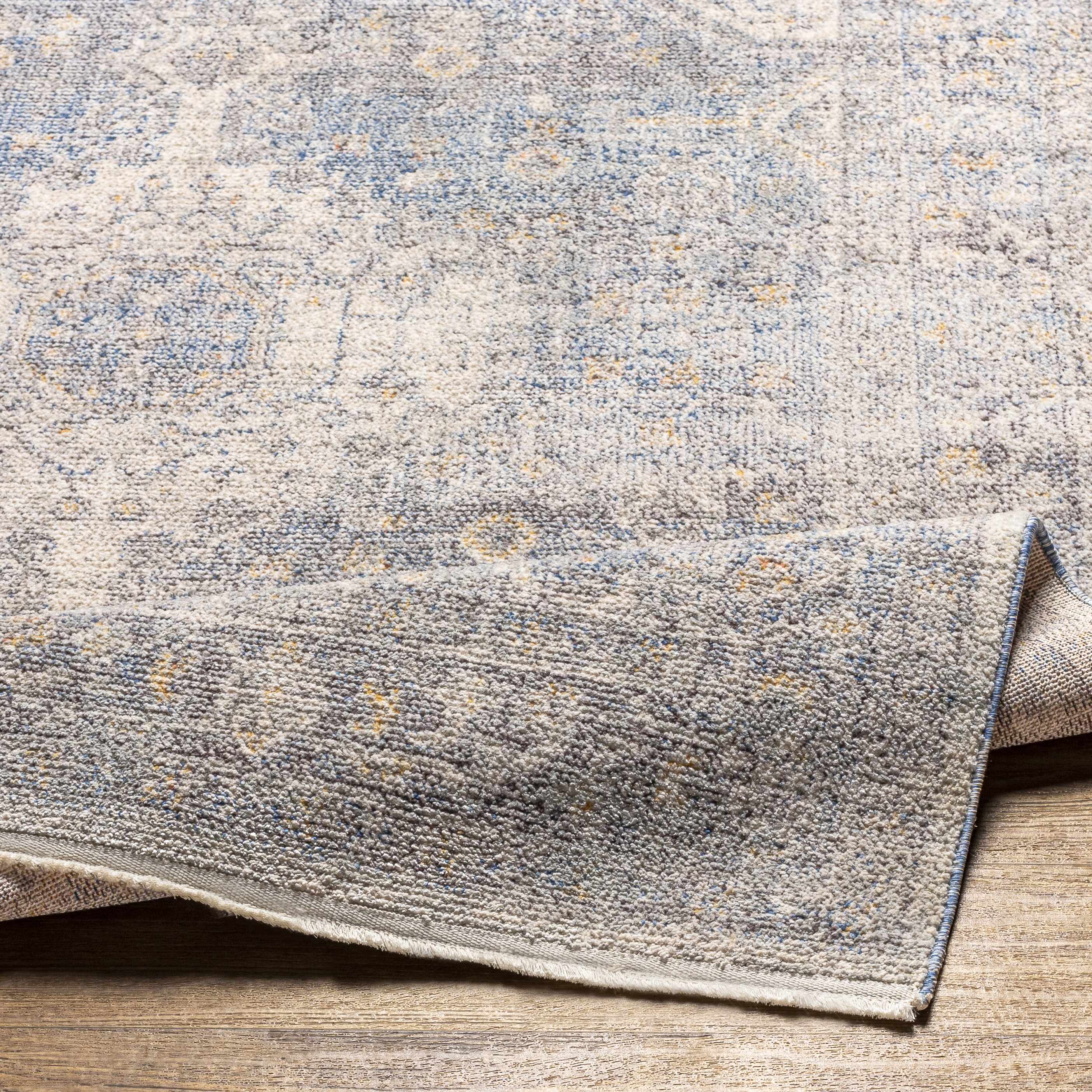 Akio Blue Runner Rug - Clearance