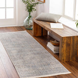 Akio Blue Runner Rug - Clearance