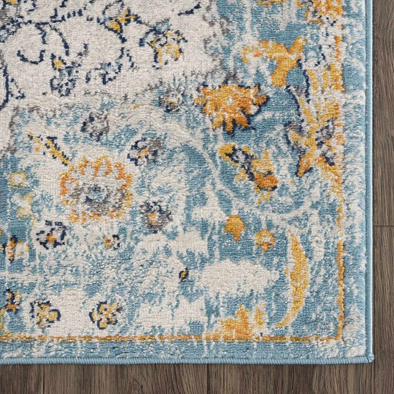 Tigrit Blue 2301 Runner Rug