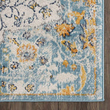 Tigrit Blue 2301 Runner Rug
