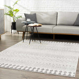 Tigri Aztec Ivory & Gray 2311 Runner Rug