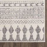 Tigri Aztec Ivory & Gray 2311 Runner Rug