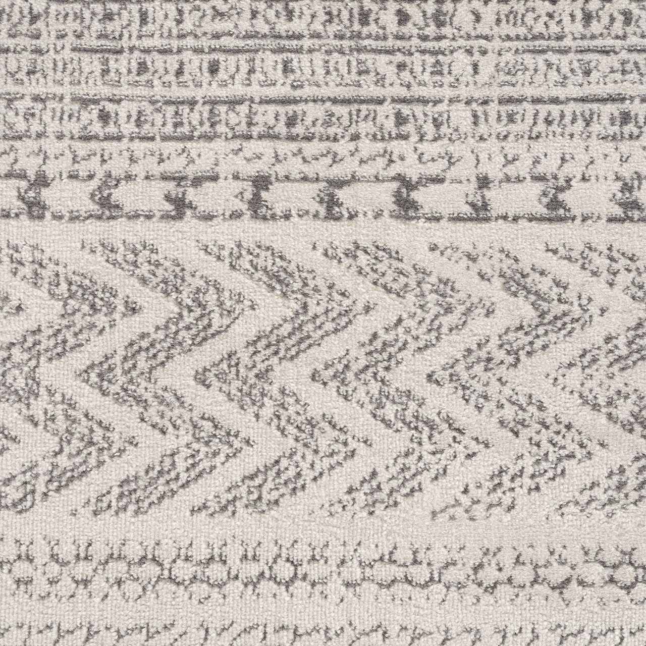 Tigri Aztec Ivory & Gray 2311 Runner Rug