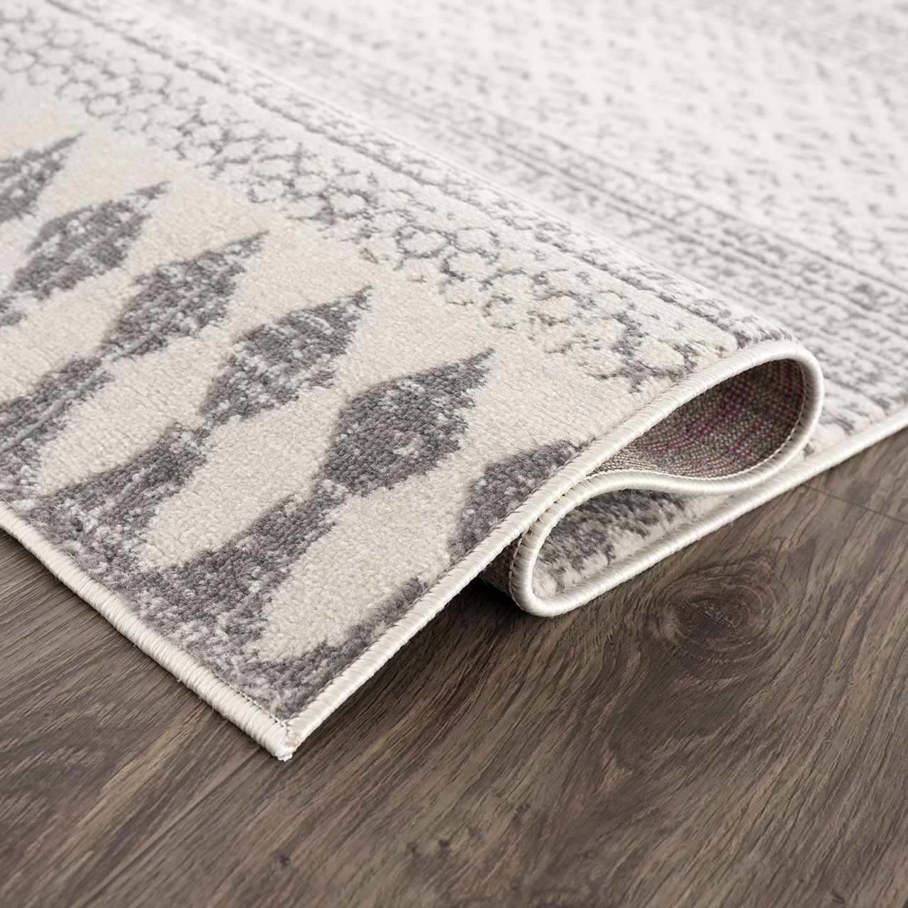 Tigri Aztec Ivory & Gray 2311 Runner Rug