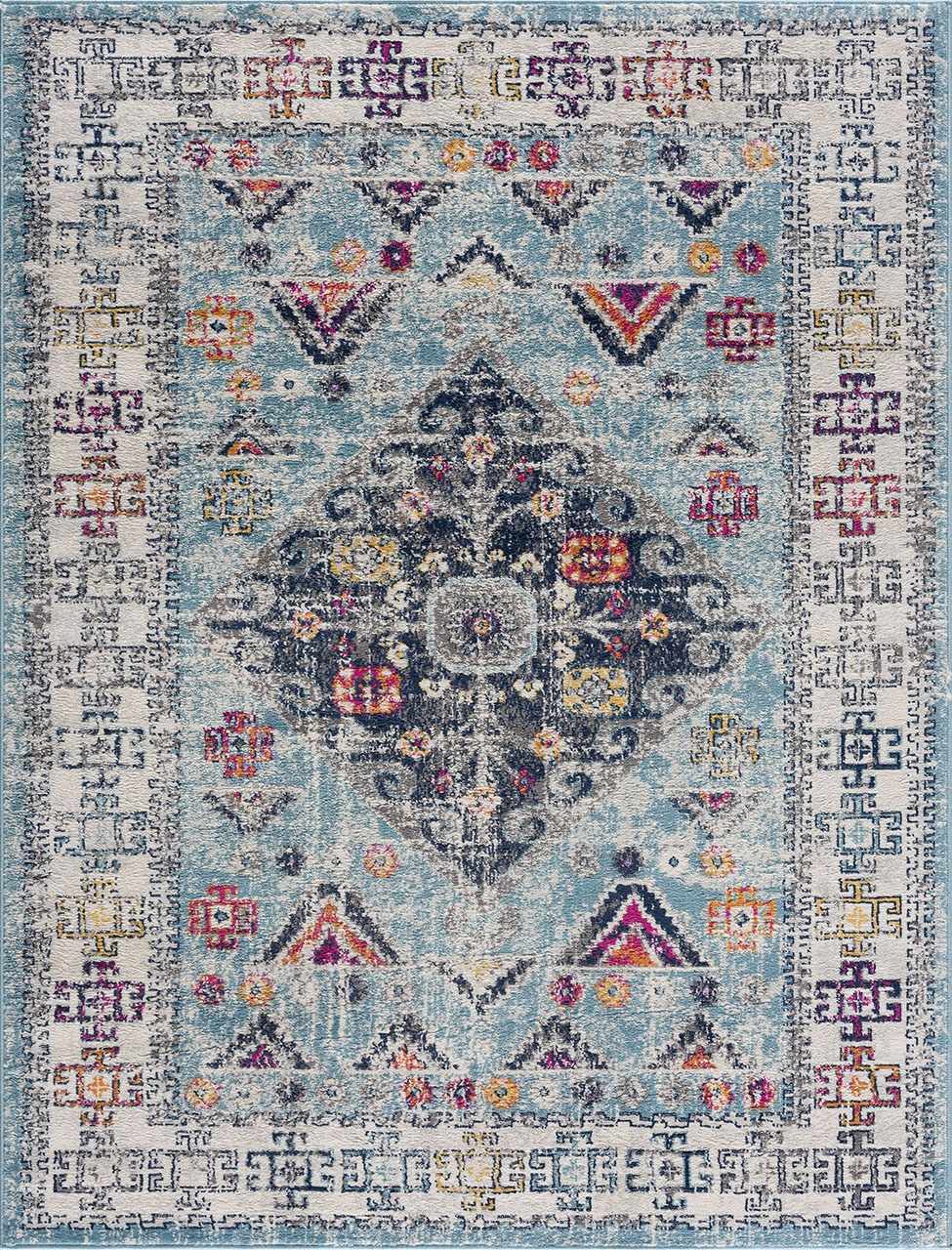 Tigriv Turquoise 2314 Runner Rug