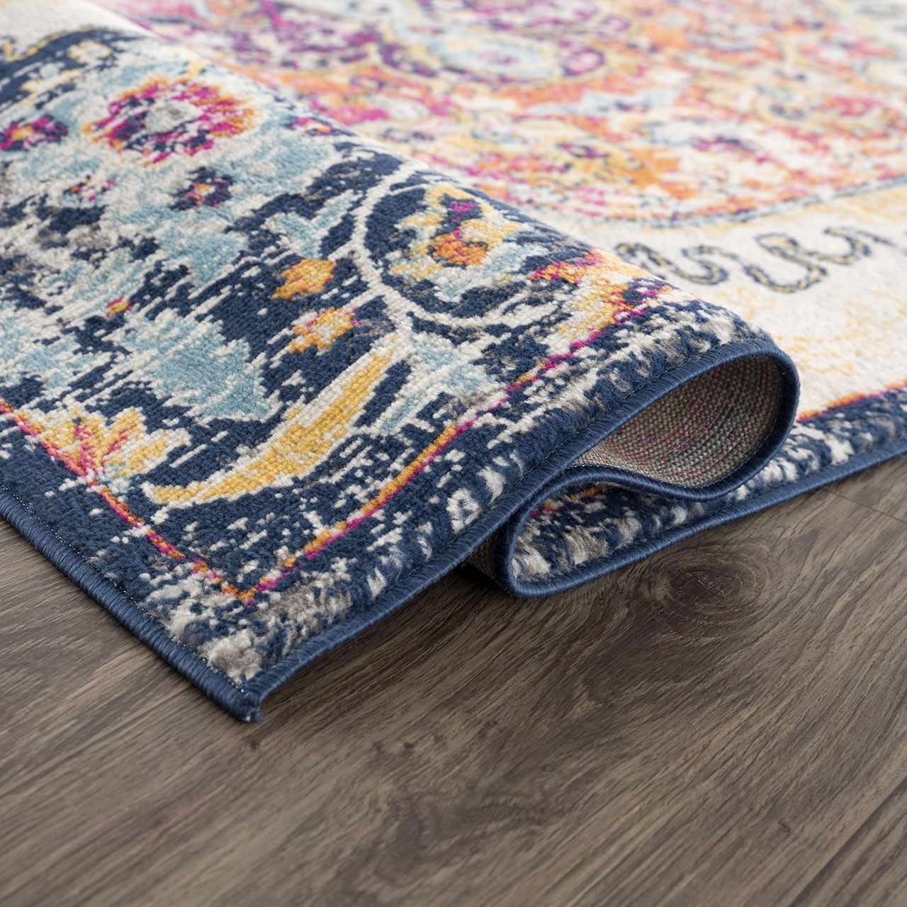 Tigrit Blue & Orange 2300 Runner Rug
