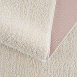 Judy White Washable Runner Rug