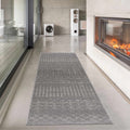Tigrican Gray 2330 Runner Rug