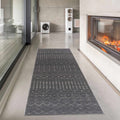 Tigrican Charcoal 2329 Runner Rug