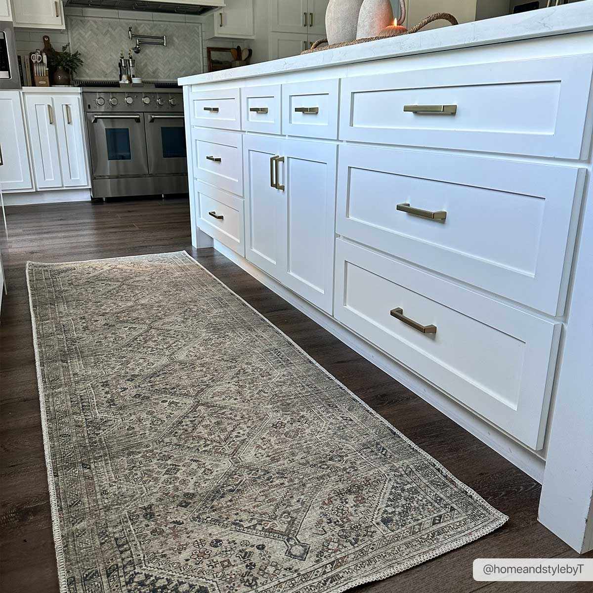 Barny Beige Washable Rug