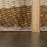 Beck Peach Washable Runner Rug