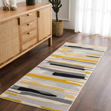 Southfields Mustard Runner Rug