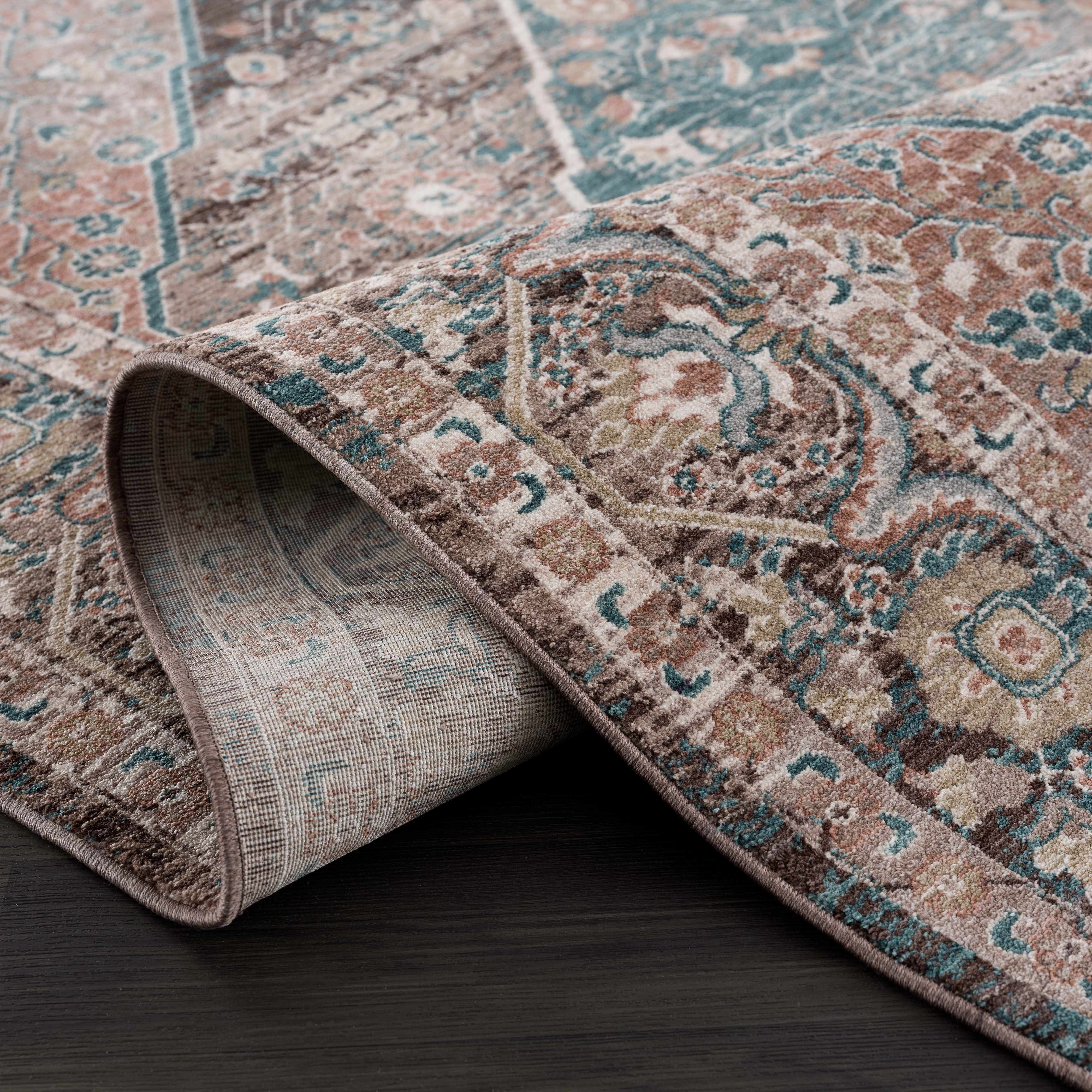Baychester Brown Runner Rug