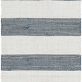 Moby Gray Blue Runner Rug