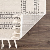 Ryuu Ivory & Gray Runner Rug