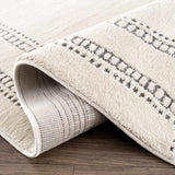 Ryuu Ivory & Gray Runner Rug