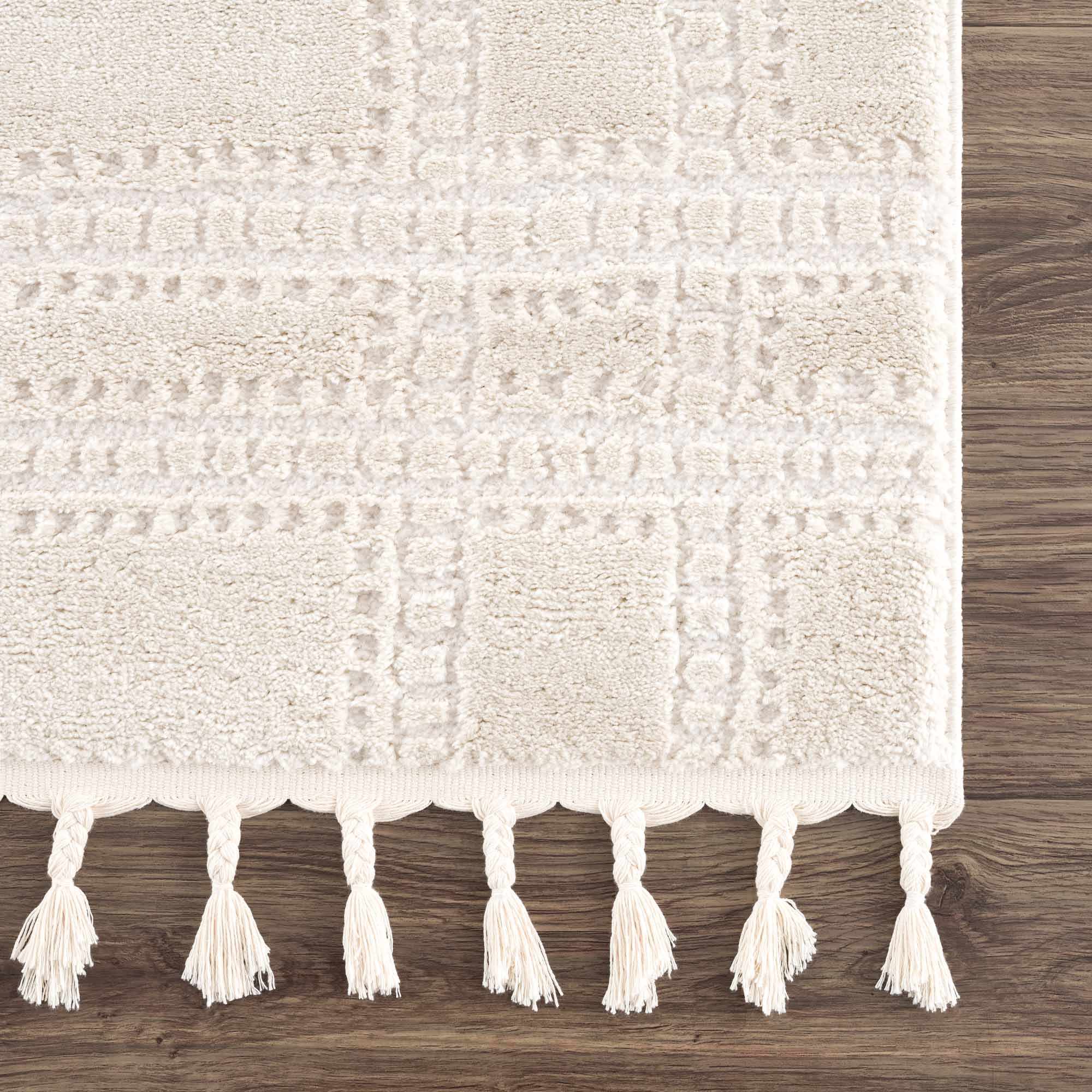 Ryuu Ivory Runner Rug