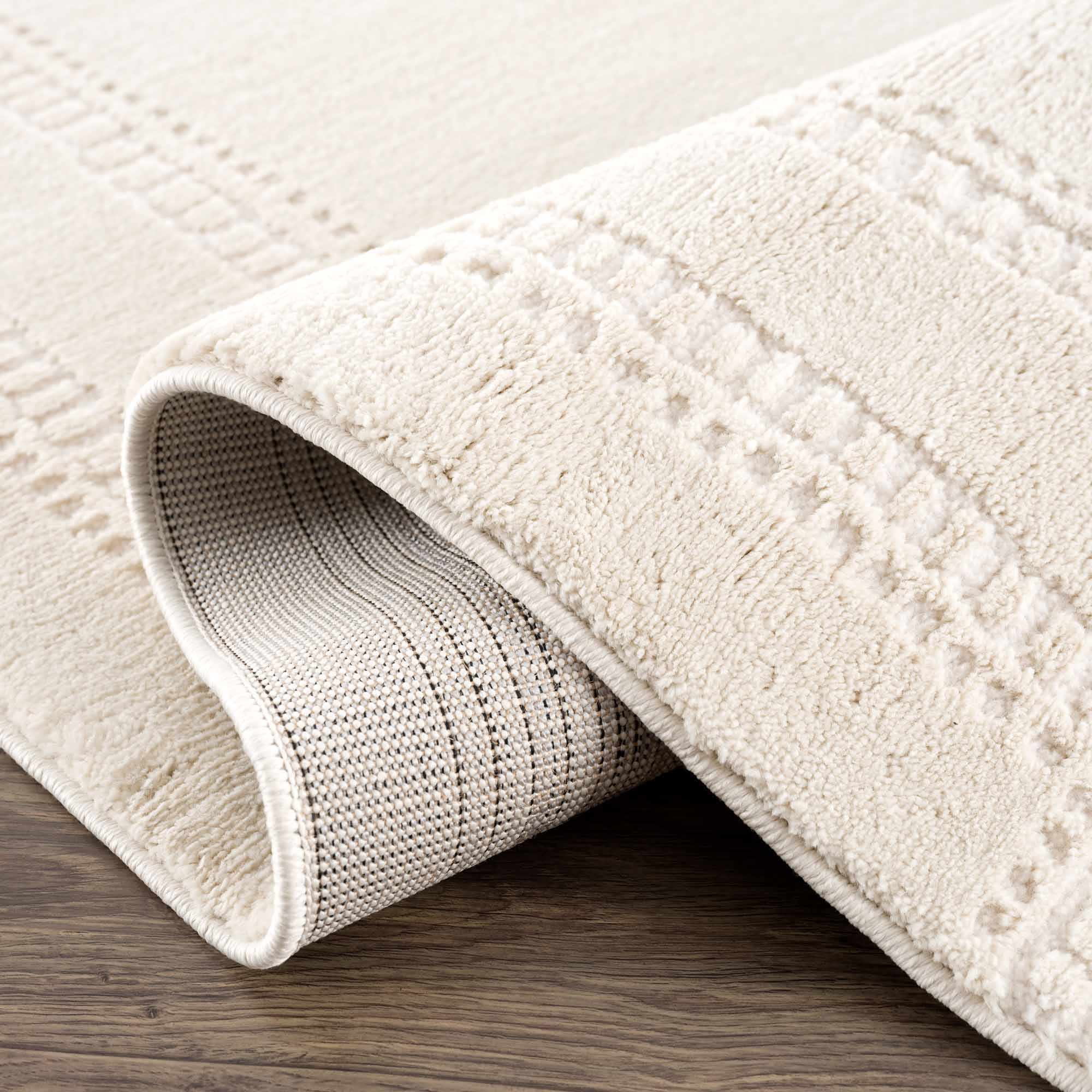 Ryuu Ivory Runner Rug