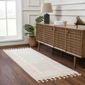 Ryuu Ivory Runner Rug