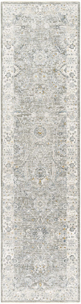 Gauge Gray Blue Runner Rug