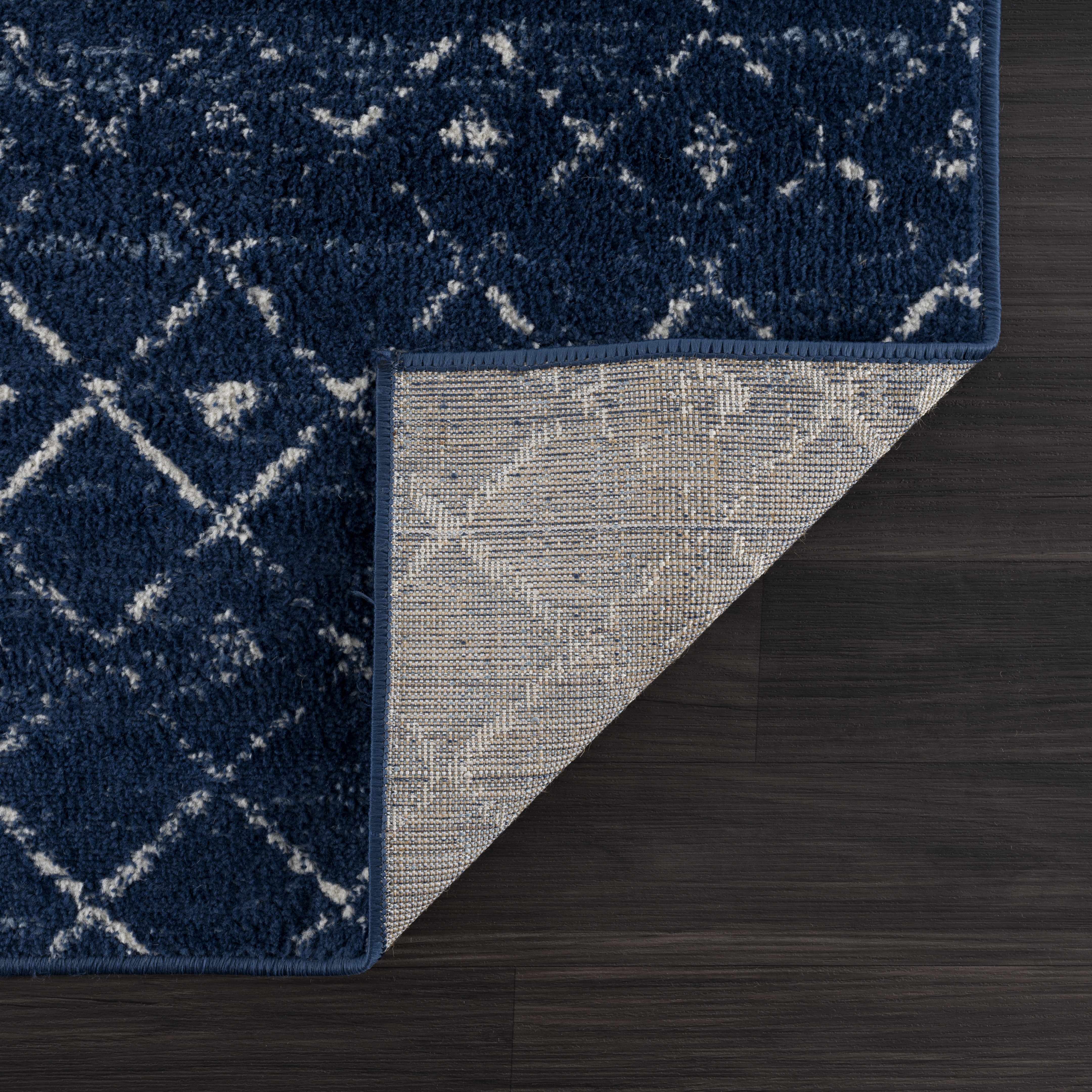 Tigrican Navy 2335 Runner Rug