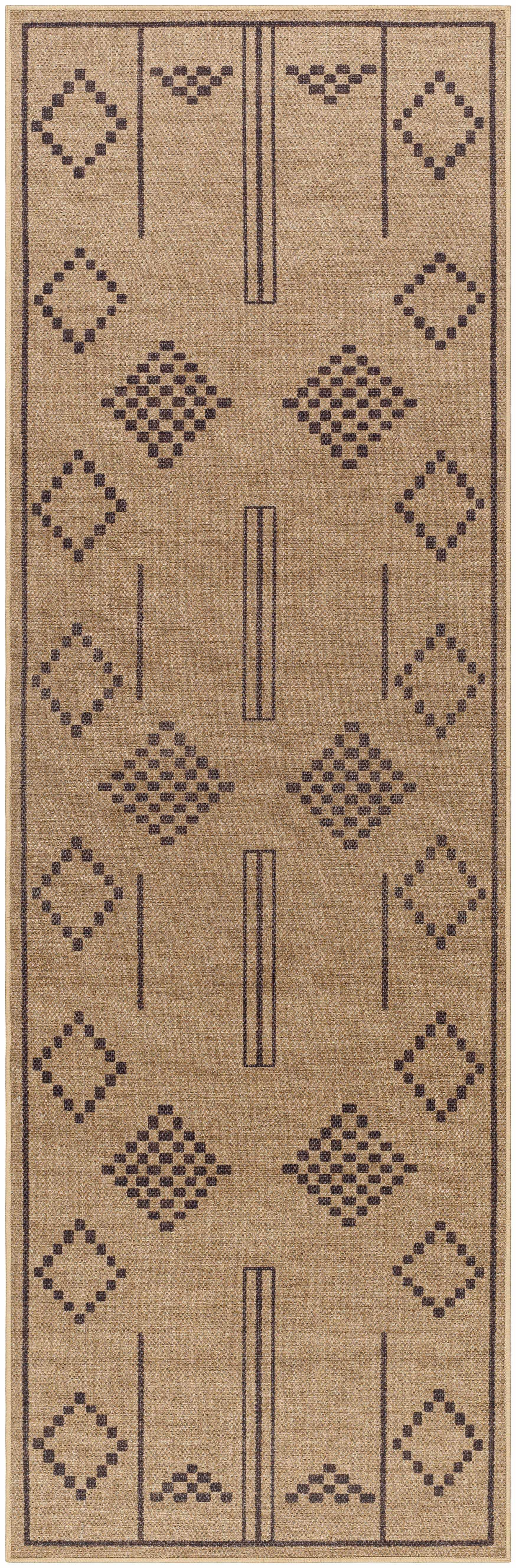 Fathi Washable Runner Rug