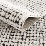 Keita Cream & Black Runner Rug