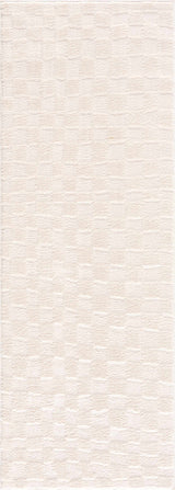 Keesa Checkered Runner Rug