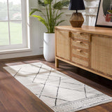 Keone Black & White Runner Rug