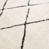 Keone Black & White Runner Rug