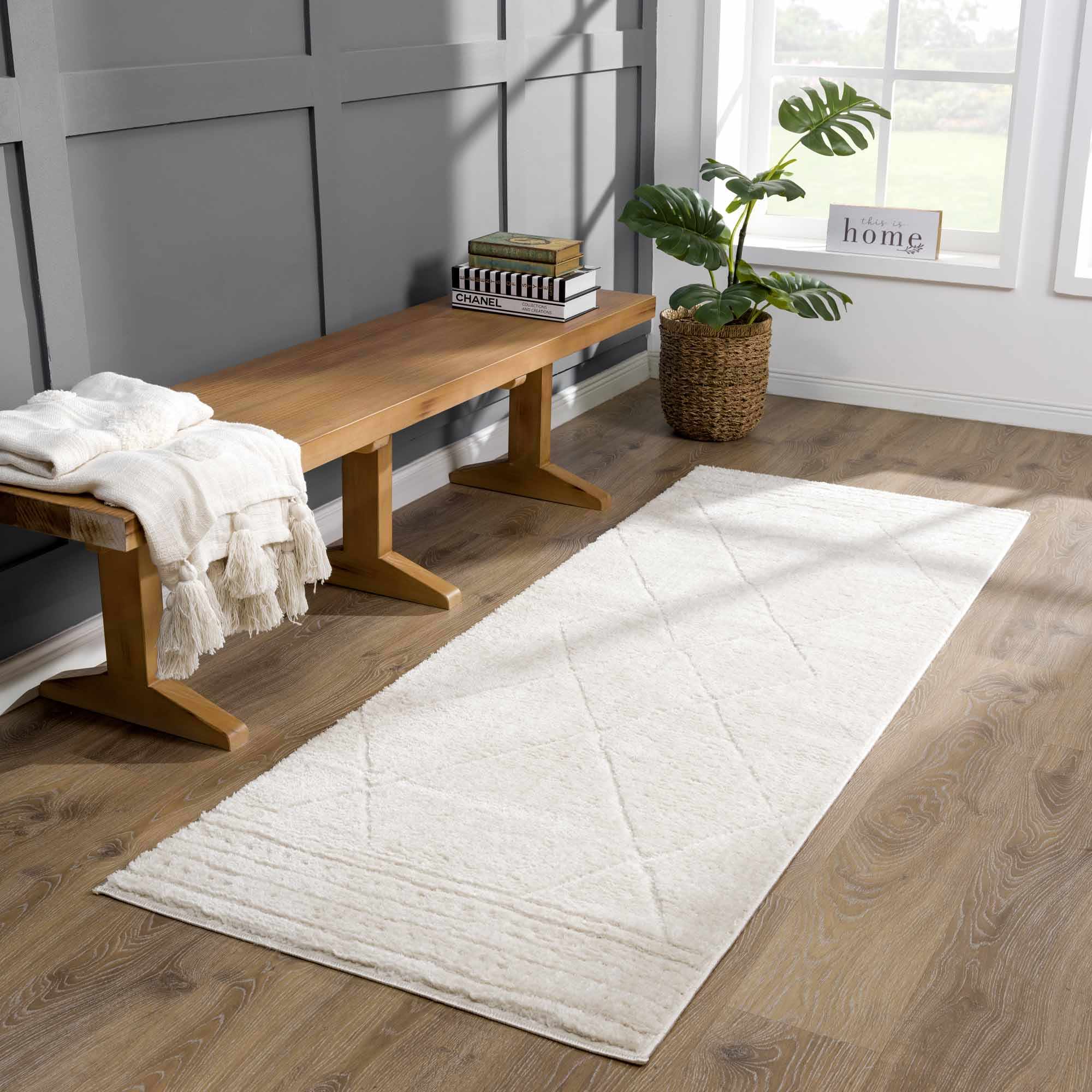 Keone Ivory Runner Rug