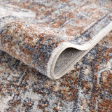 Rust Hera Washable Runner Rug - Clearance