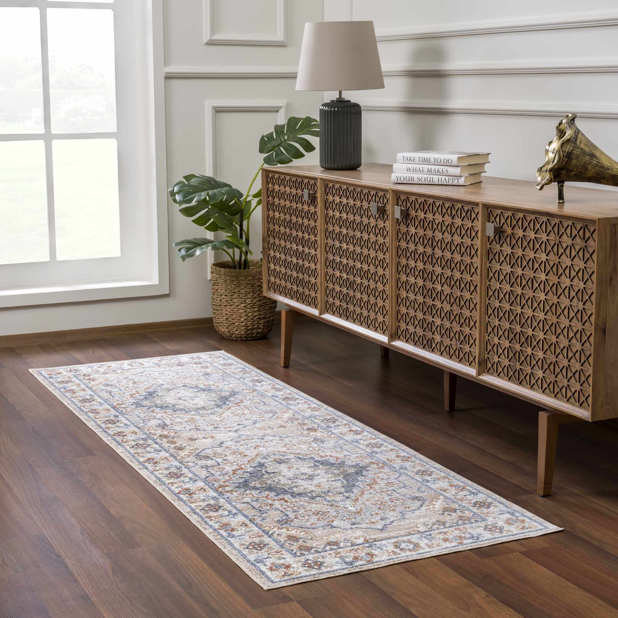 Erez Washable Runner Rug