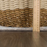 Cabacungan Gray & Blue Washable Runner Rug