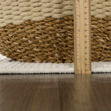 Bahar Cream Washable Runner Rug