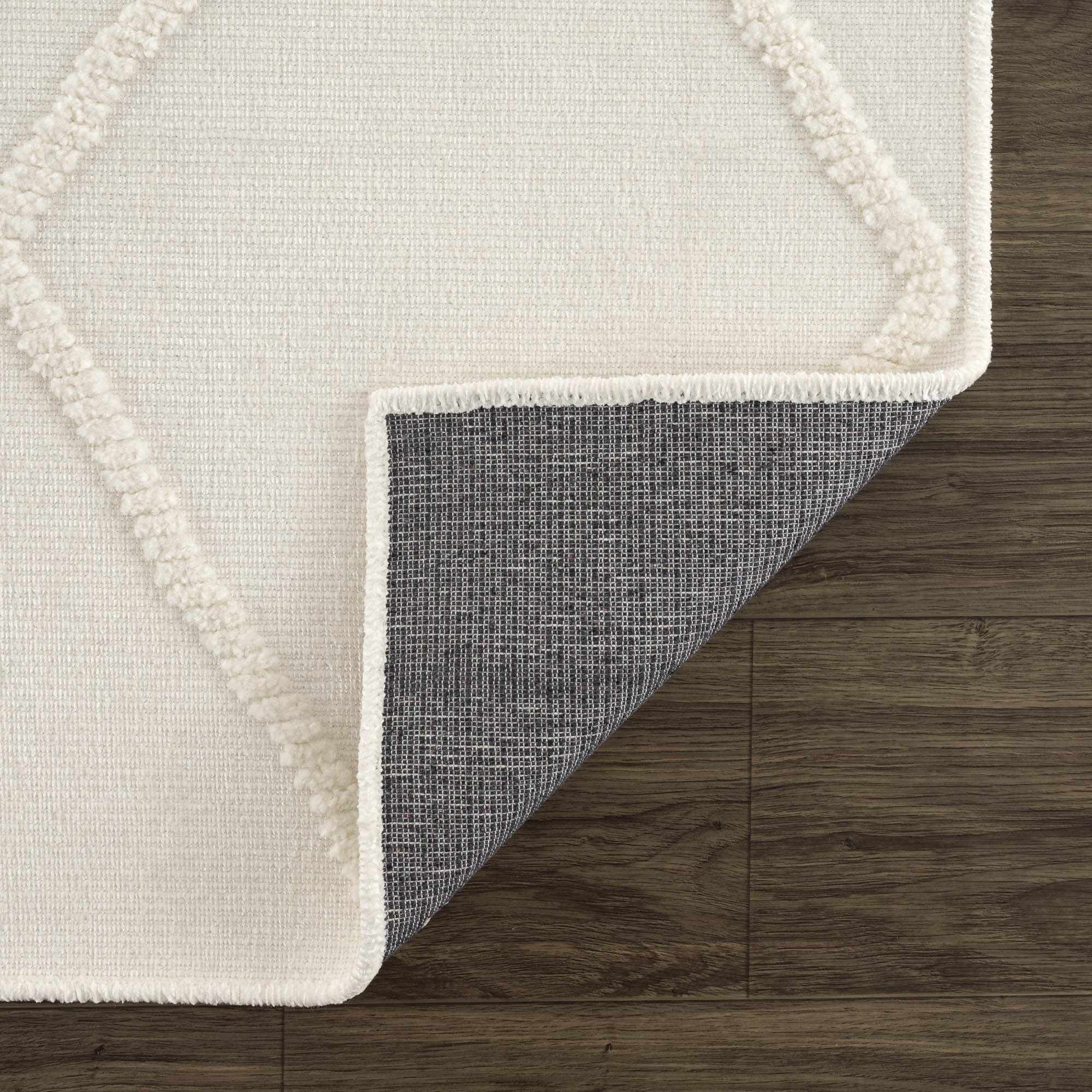 Amani White Runner Rug