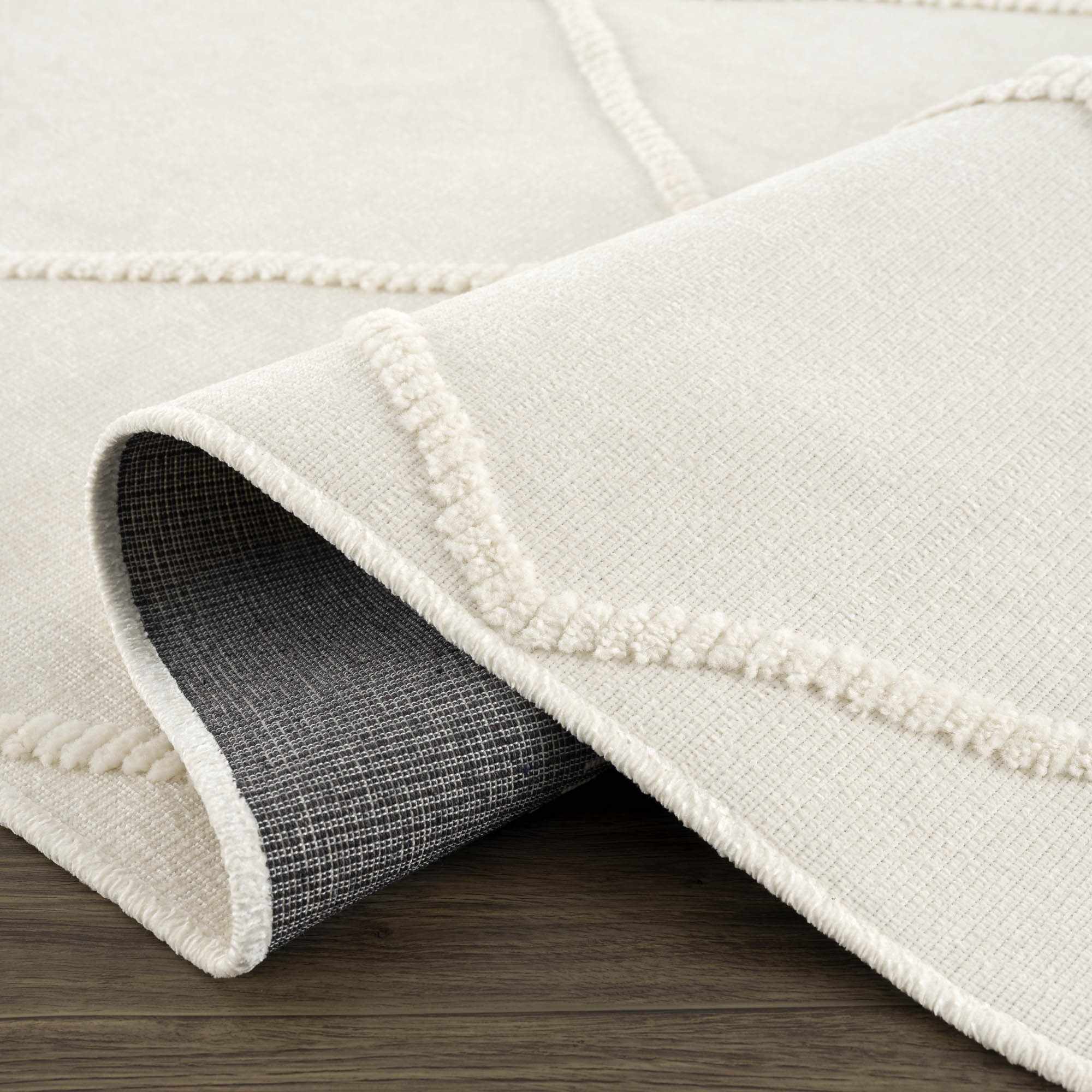 Amani White Runner Rug