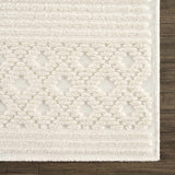 Drago White Runner Rug