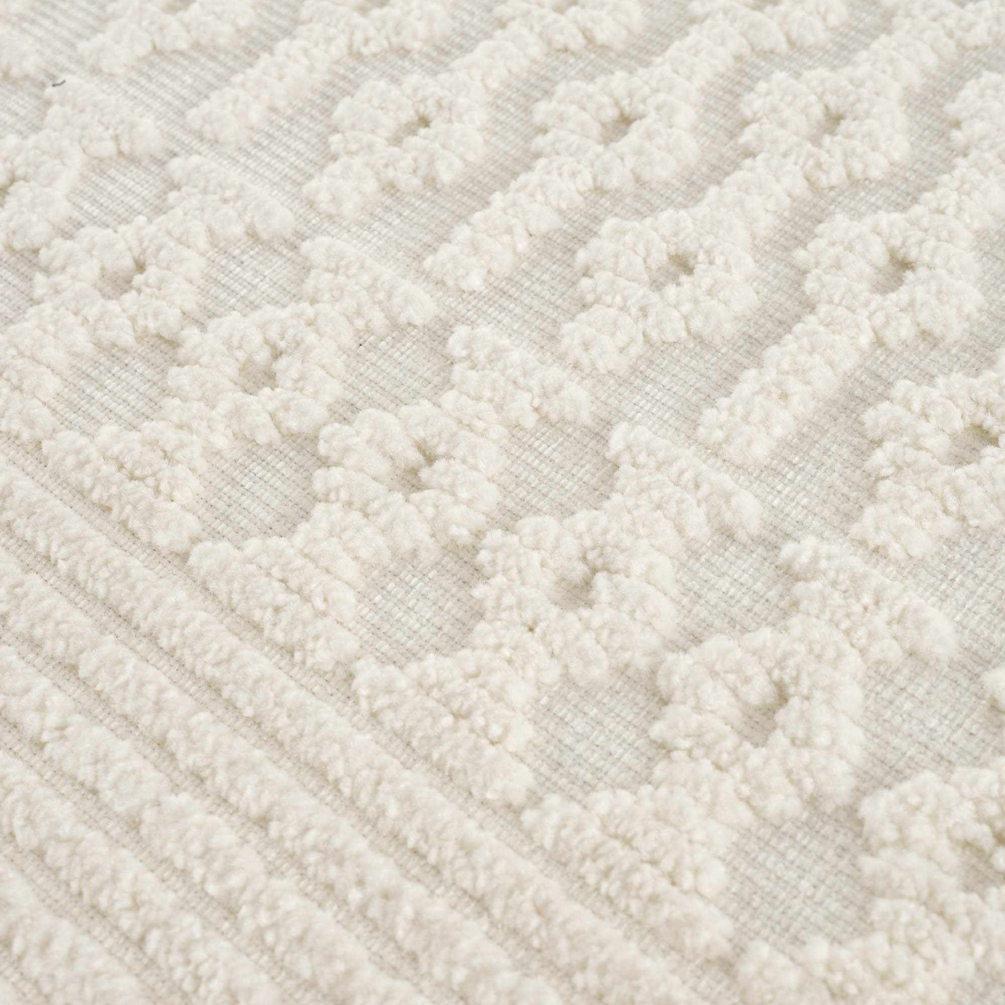 Drago White Runner Rug