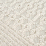 Drago White Runner Rug