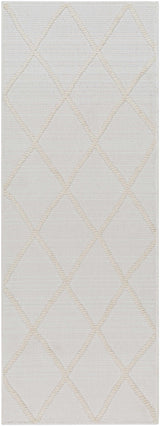 Amani White Runner Rug