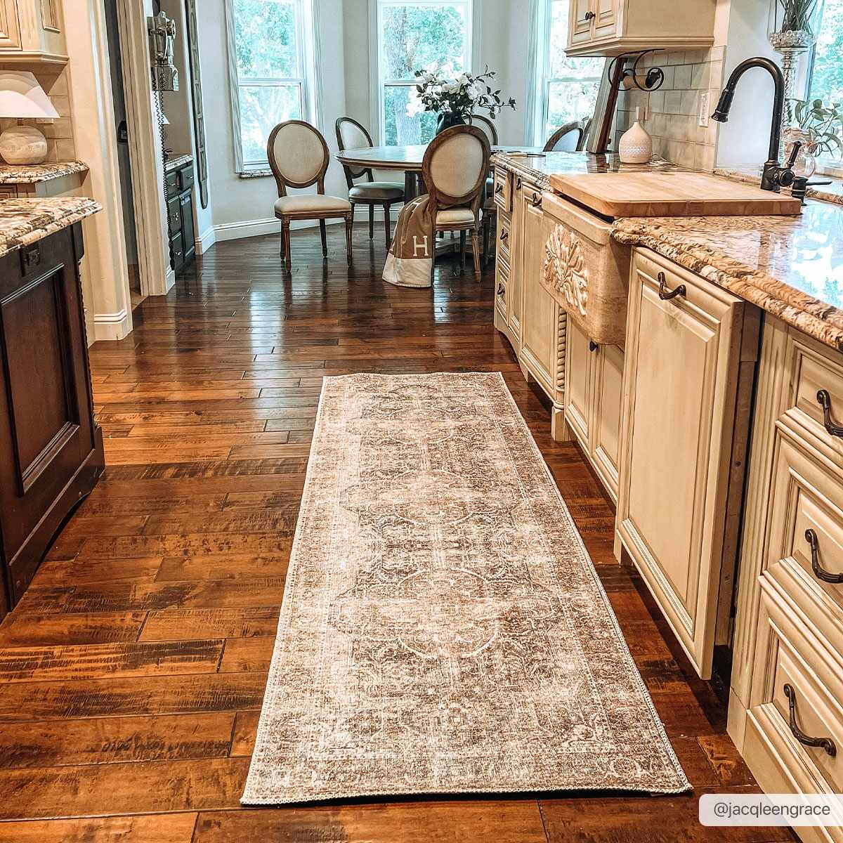 Mignon Washable 8ft Runner Rug