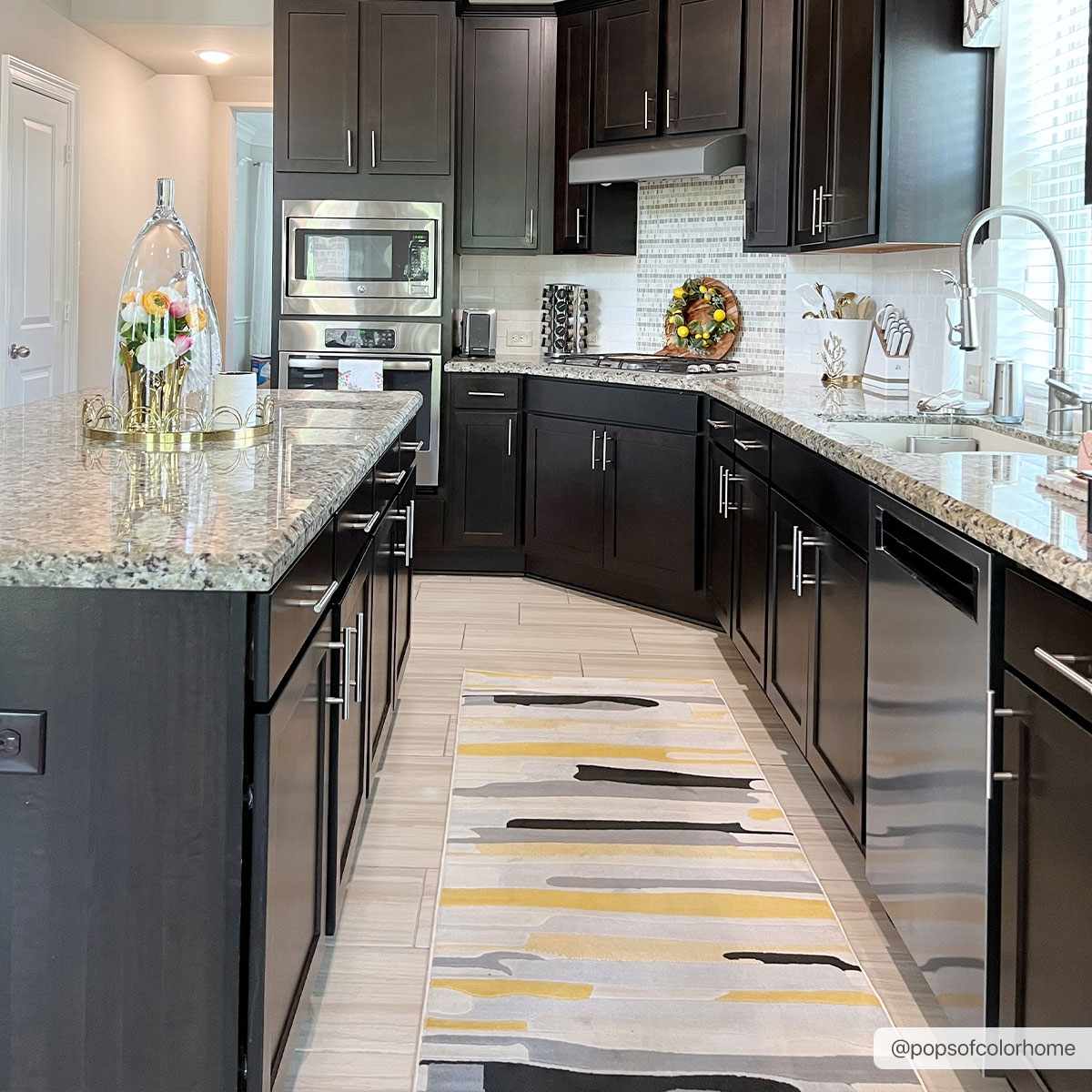 Southfields Mustard Runner Rug