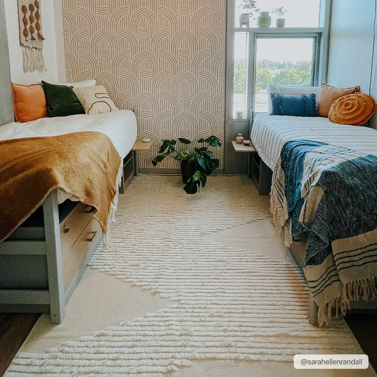 Wood Runner Rug