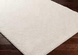 Judy White Washable Runner Rug