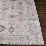 Beige Beckett Vintage Washable Runner Rug - Clearance