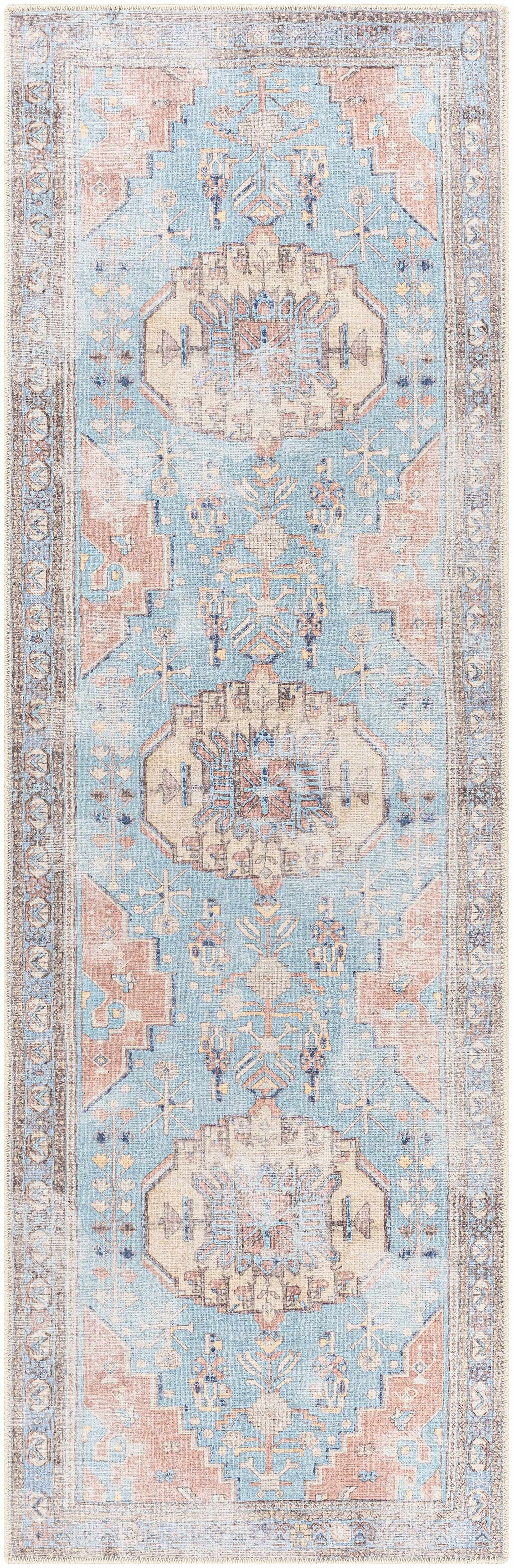 Chiseldon Washable Runner Rug