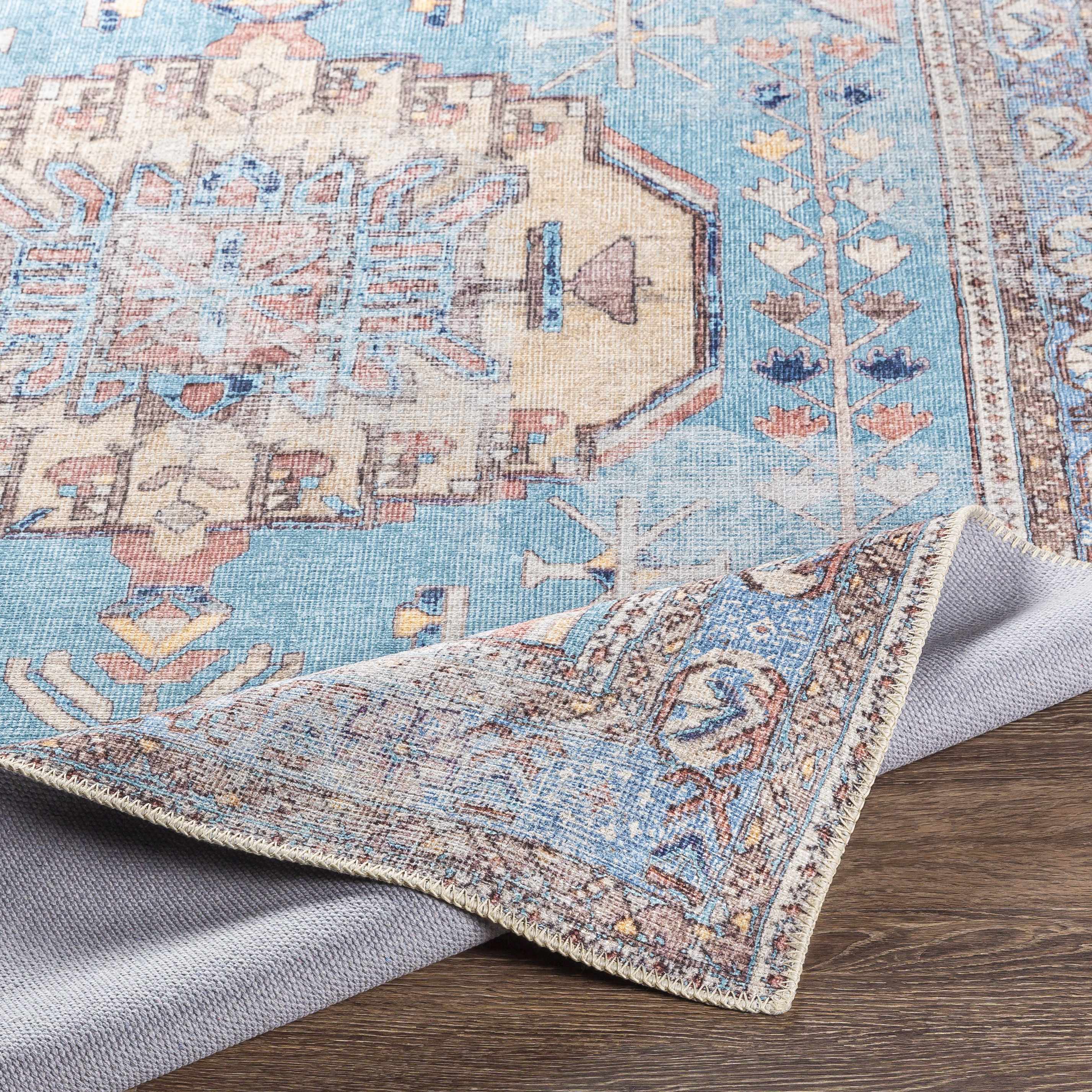 Chiseldon Washable Runner Rug